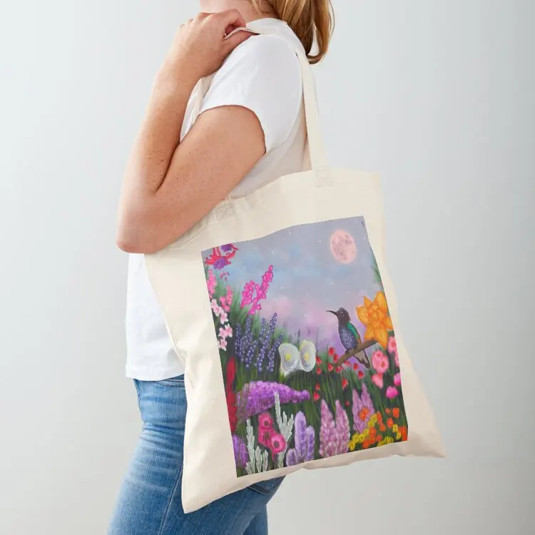 

Moonlit Hummingbird Tote Bag bags for women great bag tote bag women reusable grocery bags