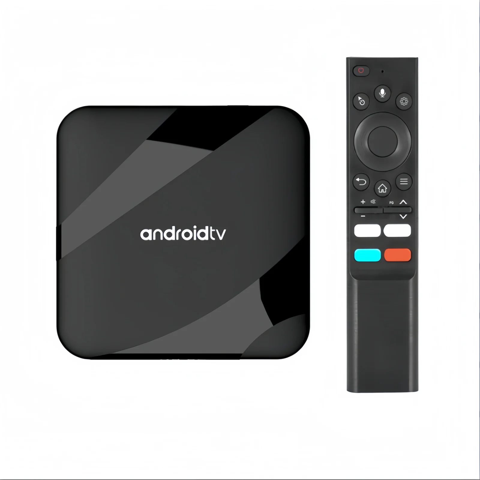 Boîtier TV 64 Go, boîtier TV 8K compatible, Android 11, Quad Core, WiFi 2.4G/5G, BT5.1, HDMI, double USB, HDR10 +, 3D, lecteur multimédia