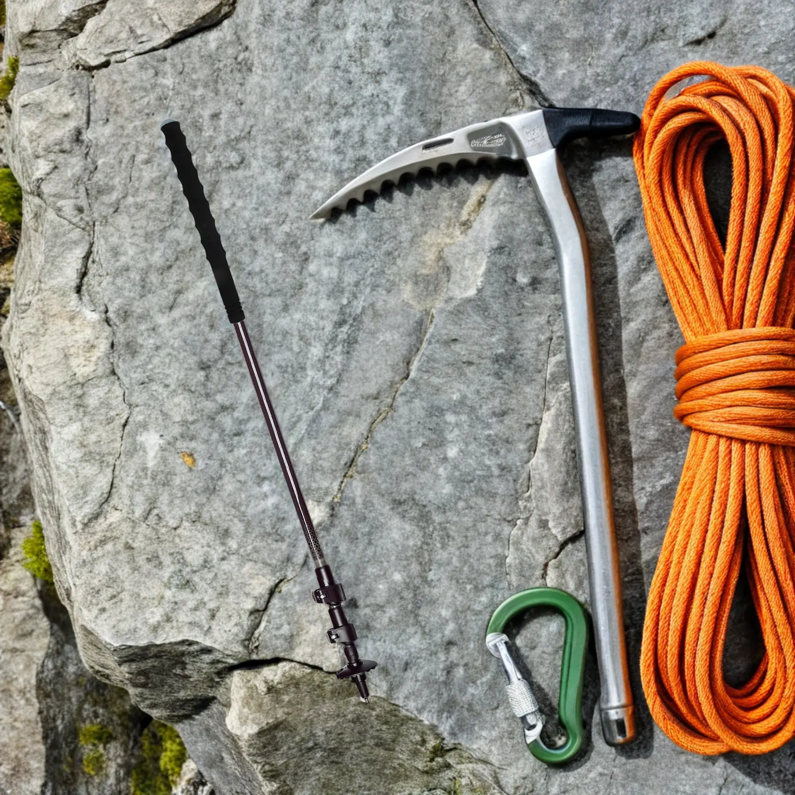 ด้ามจับไม้เท้าเดินป่า 2 ชิ้น ข - Trekking Poles บทวิจารณ์และราคา