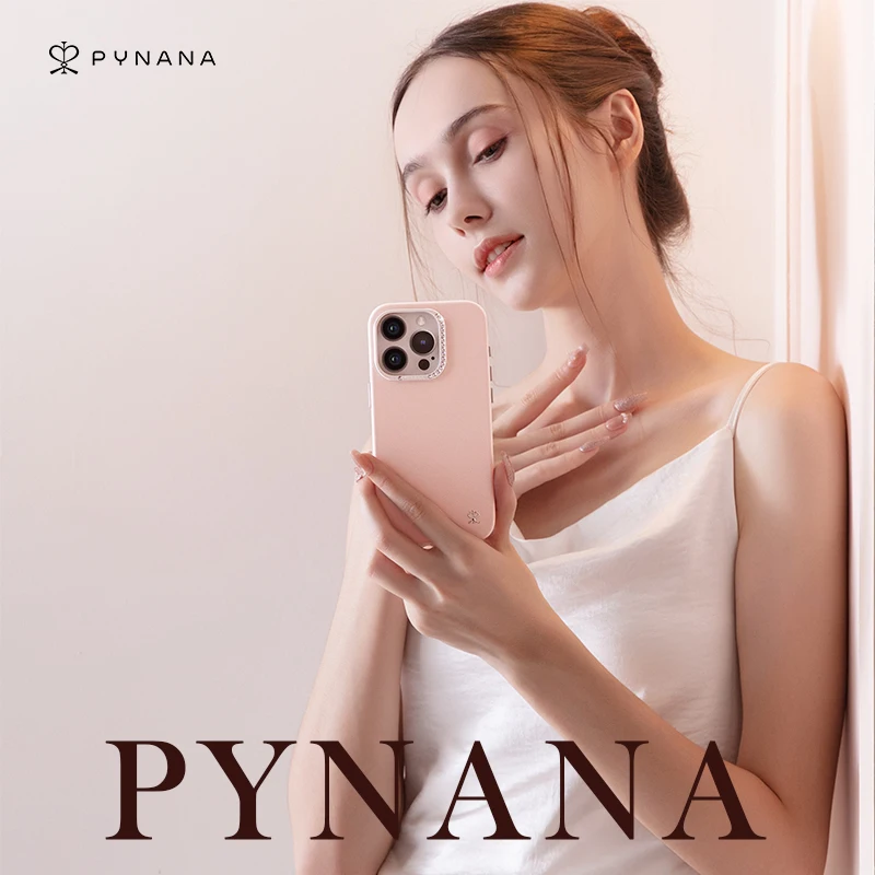 PYNANA Starry Series Case For iPhone 15 14 Pro Max Official Case For iPhone 15 14 Pro Sparkling Crystal Designs Phone Case