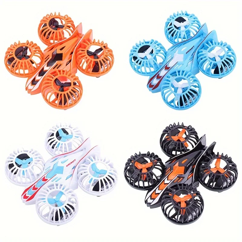 1Pc Children\'s Inertial Four-Wheel Drive Aircraft Model Toy Boy Drop-Resistant Uav Car