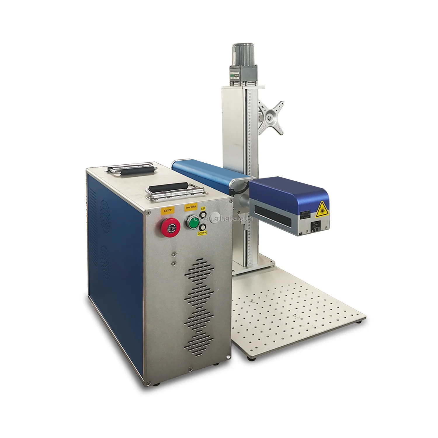 

Metal Surface Fiber Laser Marking Machines 20W 50W 100W Raycus Max JPT Laser Marker EZCAD Board RC 1001 GALVO Scanner
