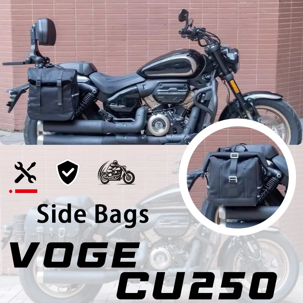 

For VOGE CU250 canvas bag waterproof side box leather bag CU 250 250cu