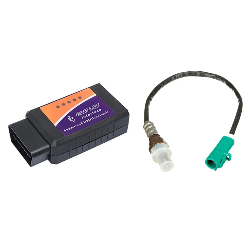 

O2 Oxygen Sensor For Ford Fiesta MK1 Connect Focus 98AB-9F472-BB & Mini Obd2 Bluetooth Scanner Bluetooth Pro Obdii