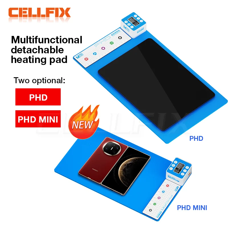 

MaAnt PHD/PHD Mini Multi-function Heating Screen Removal Pad for IPhone Android IPad Repair Screen Disassembly Heating Tool