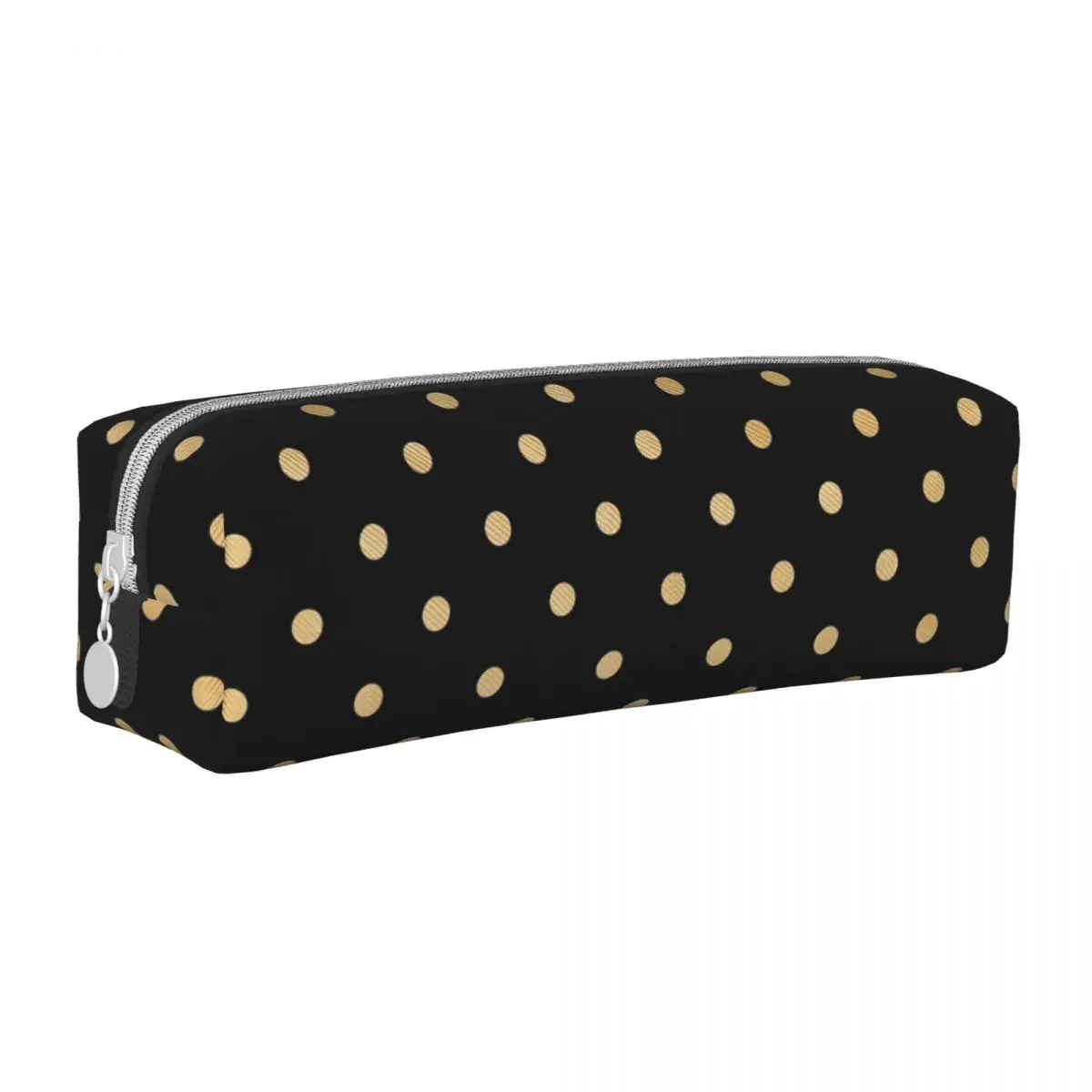 Mode Etui Gold Dot Pennenbakje Vintage Print School Etuis Kinderen Vierkante Grafische Briefpapier Organisator