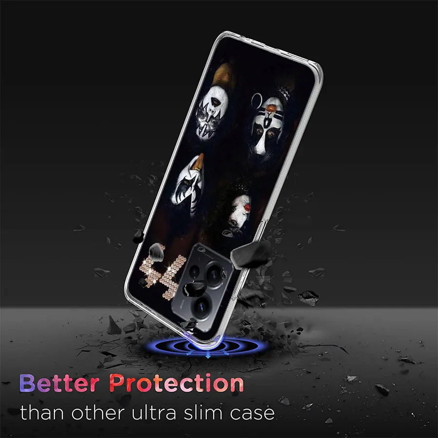 Coque de téléphone transparente Kd'appareils Rock Band pour Redmi Note, 11, 11S, 11T, 11E, 10 Pro, 10S, 5G, 9, 9S, 9T, 8, 8T, 7, 7A, 6, Hard PC Cell