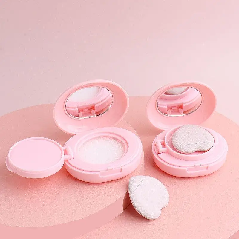 Novo Estojo Mini Recarregável 5g para Air Cushion, Caixa Vazia Portátil para Puff, Recipiente Cosmético DIY para BB Cream, Base, Maquiagem, Kit de Via