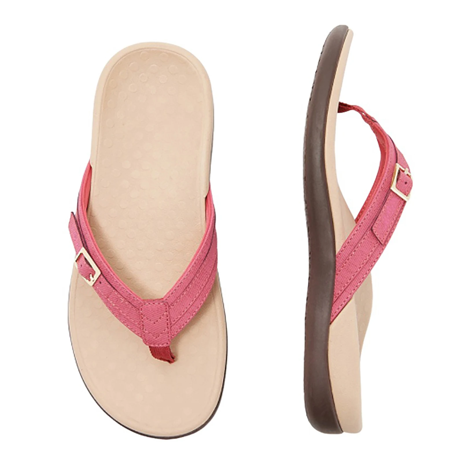 Sommerpantoffeln für Damen, modisch, cool, bequem, leicht, flache Flip-Flops, rutschfeste Outdoor-Strandpantoffeln für Damen – Detail 15