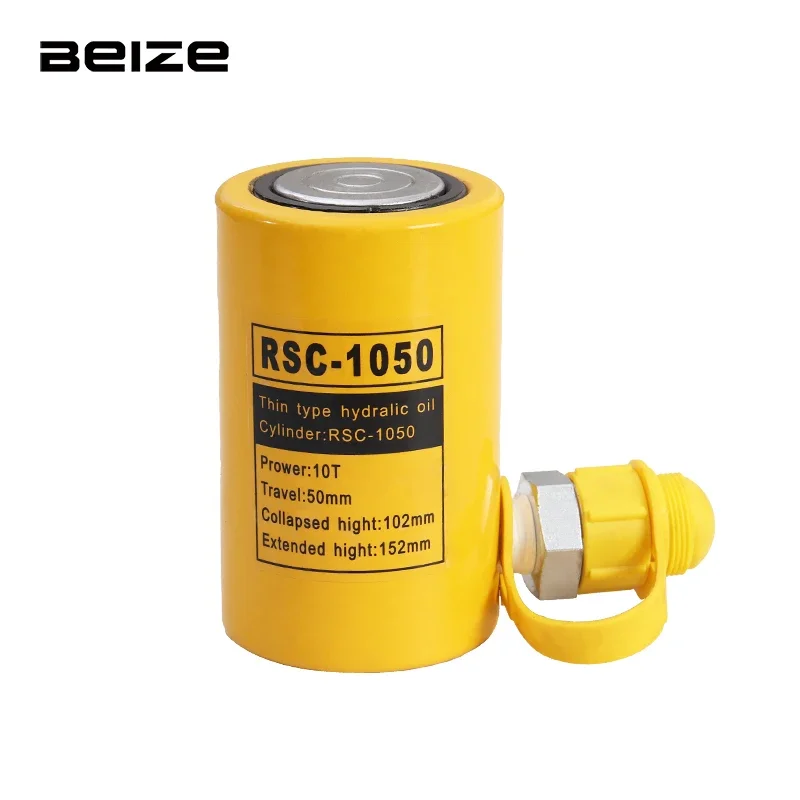 Hydraulic Cylinder RSC-1050 Hydraulic Jack with Tonnage of 10T, Work Travel of 50mm