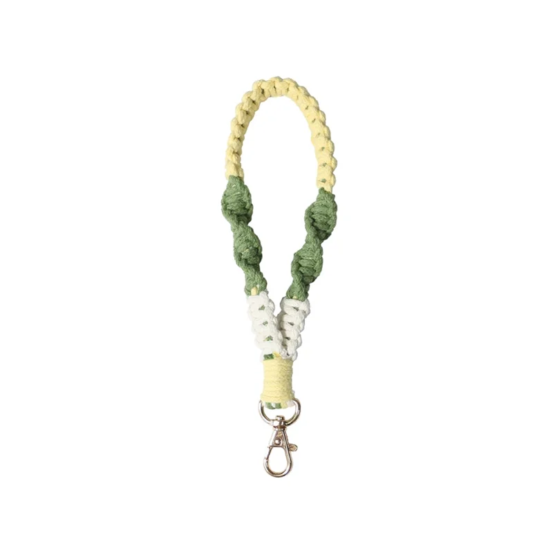 

AT51-6PCS Boho Macrame Phone Wrist Strap, Cell Phone Lanyard With Tether Tab, Keychain Wristlet Charm, Anti-Loss Phone Chain