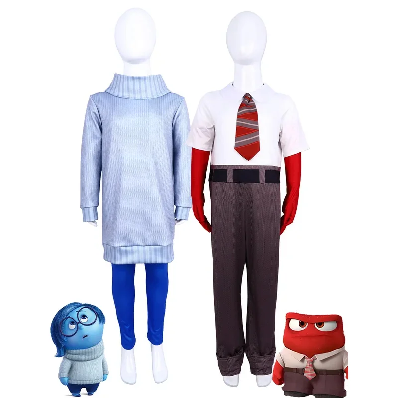 HN8 Inside Out2 Lele Role Playing Cosplay Traje Halloween Stage Performance Costume Agente Cérebro Team8...Gf