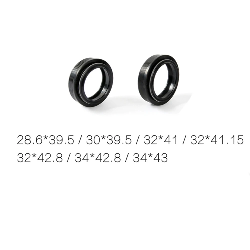 2pcs Bike Bicycle Fork Dusty Seal 28.6/30/32/34mm Dust Wiper Oil Seal Setting Child Bike Front Fork Oil Seal Bicycle Accessories