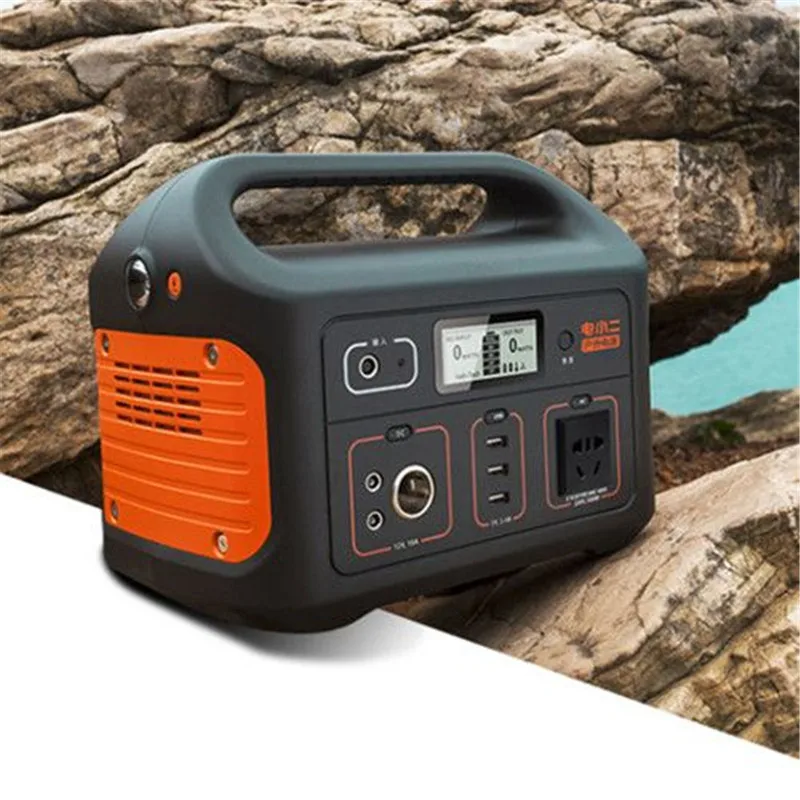 Outdoor 220V Mobile Power Supply Car Large Capacity Emergency Portable 500w High Power Battery
