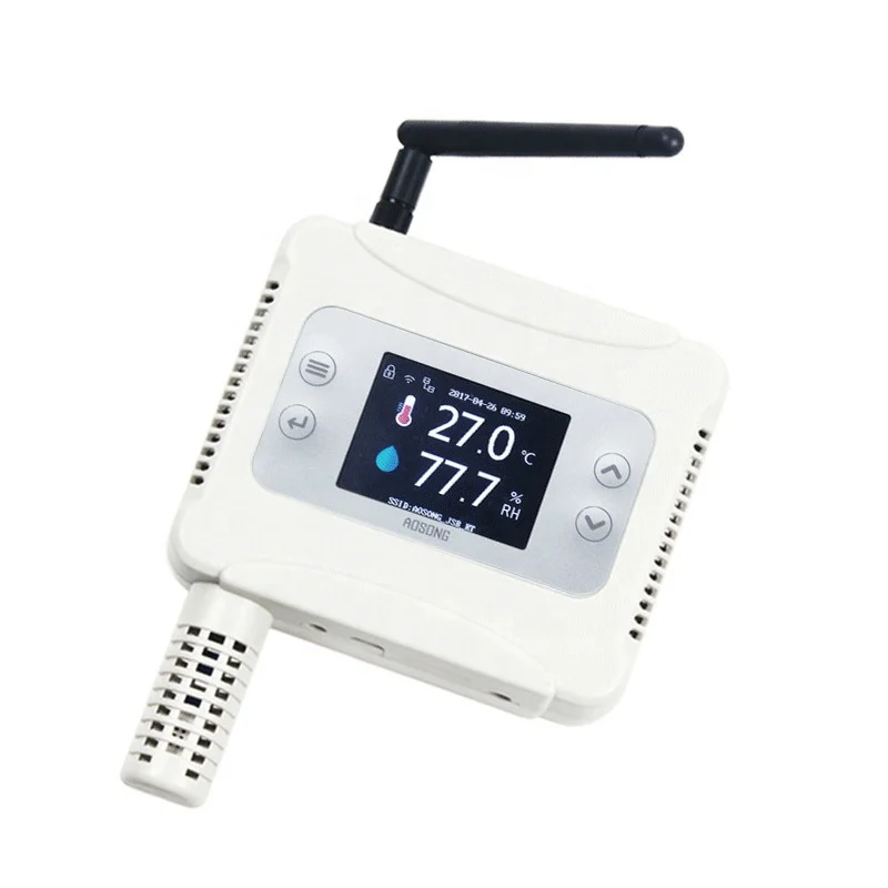 ASAIR AW5145W Remote WIFI RS485 Temperatur- und Feuchtigkeitssensor-Sender mit Display-Sensor-Sender