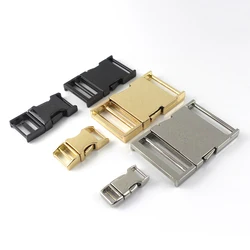 1piece Metal Bag Side Quick Release Buckle Backpack Strap Buckle Closure Clasp for Bag Backpack Strap Parts DIY Accessories