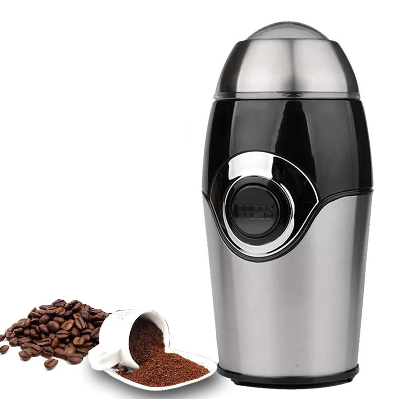 Kitchen Coffee Beans Grinding Machine Multifunctional Home Nuts Beans Spices Pepper Grains Coffee Grinder Mill