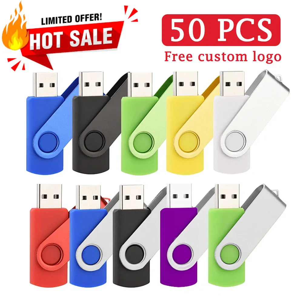 

50PCS/lot Pen Drive Free logo 8GB 4GB 2GB 1GB USB Flash Drive 16GB Flash Disk 128MB 256MB 512MB Memory Stick Creative Gift