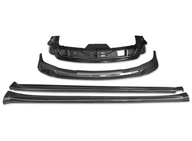 

Suitable for 23 Model X Dry Carbon Fiber Front and Front Lip Blades Surround