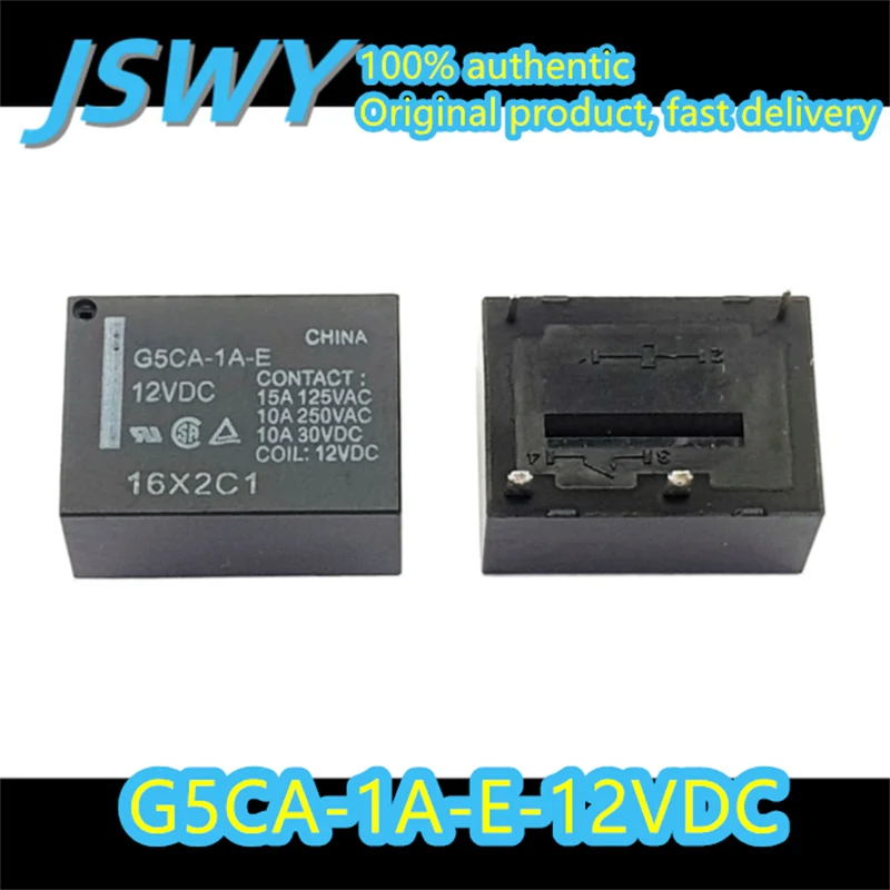 

(4/30pieces) G5CA-1A-E 12VDC 12V Power Relay 4-pin 10A 1 set normally open G5CA-1A-E 100% brand new good quality original