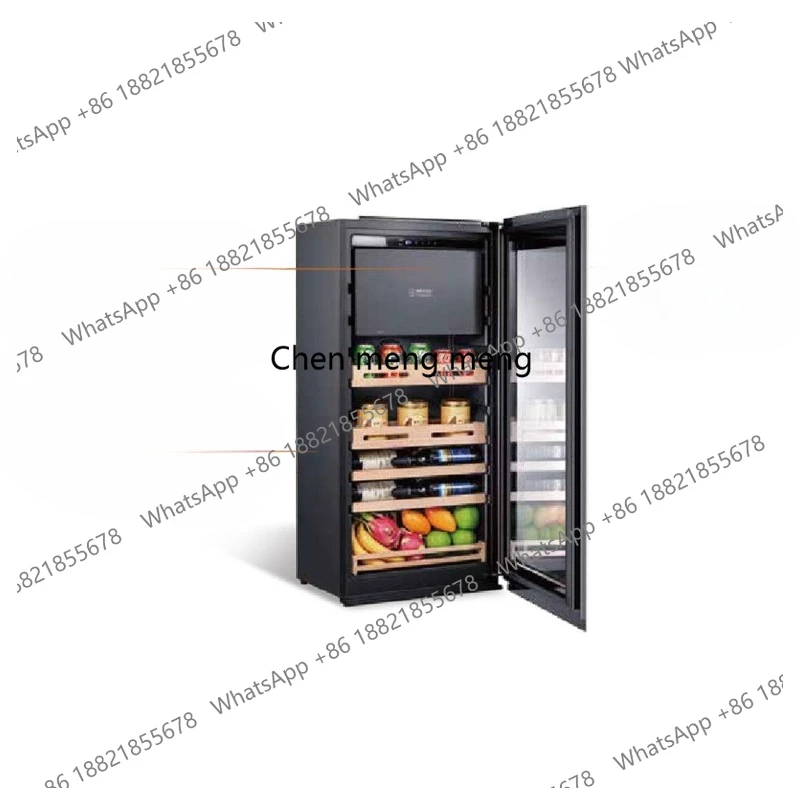 

EA73 Kitchen Cabinet Side Cabinet Embedded Wine Cabinet Ice Bar Constant Temperature Refrigerator Silent