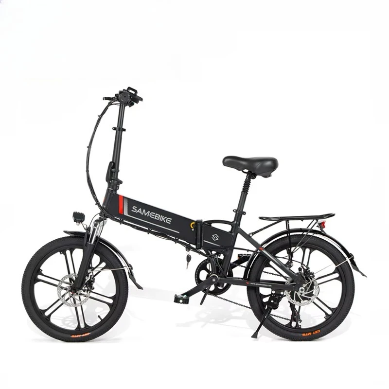 تسليم سريع دراجة كهربائية قابلة للطي 20 بوصة 350 واط Ebike المحور الخلفي المحرك 7 سرعة دراجة كهربائية قابلة للطي