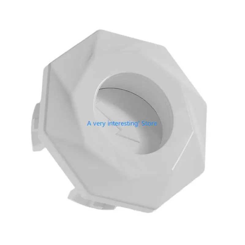 Practical Sink Overflows Covers Bathroom Accessory Portable for Most Holes Practical and Sturdy Plastic Materials U6XC