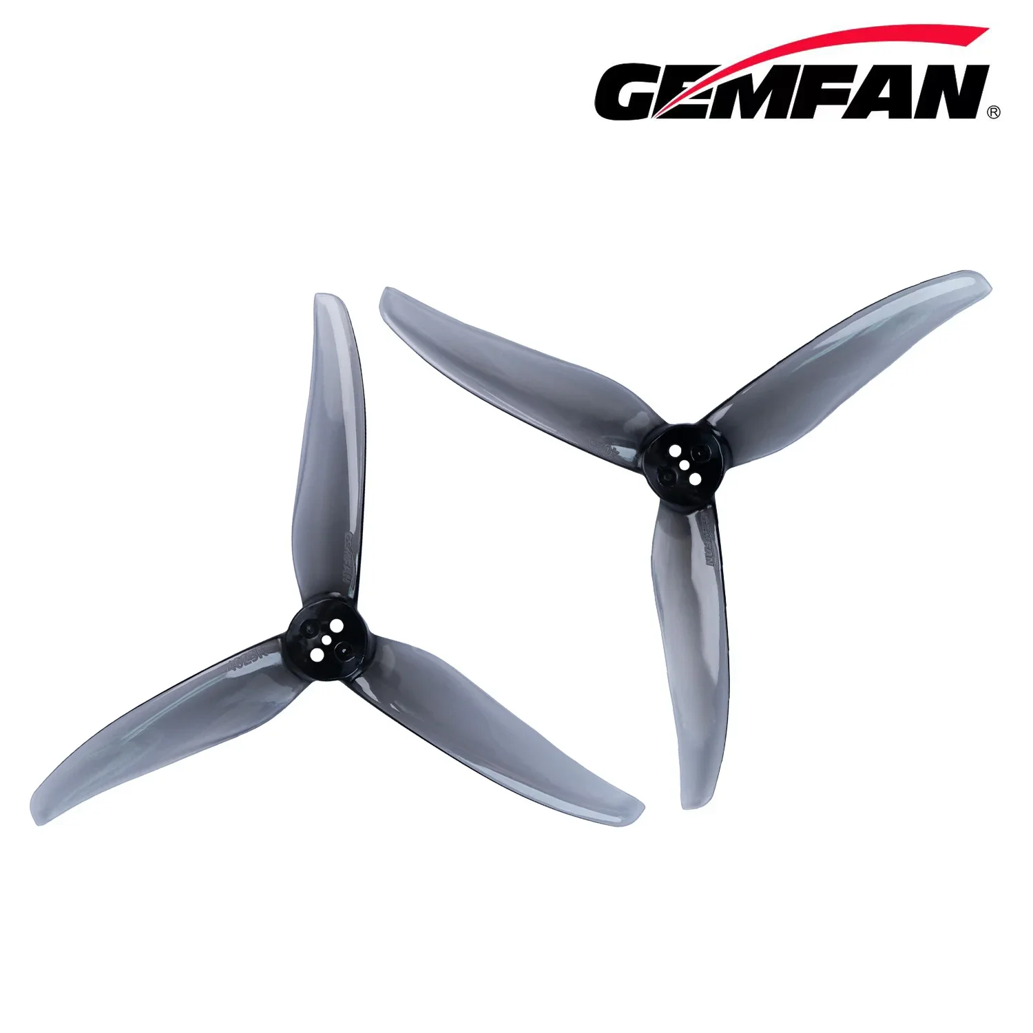 Gemfan 4023 Hurricane 3-Blade PC Propeller (2 Pairs: 2CW+2CCW), 102.1mm, 2.3