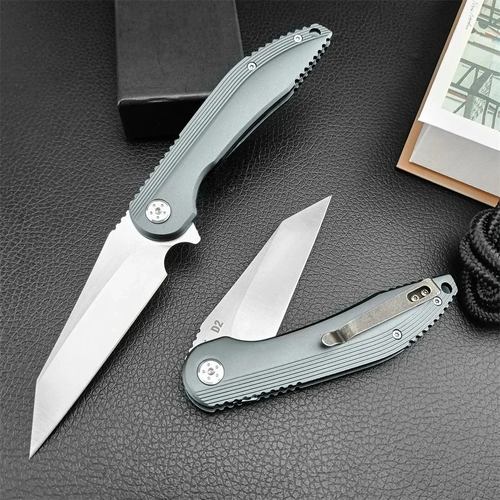 

Складной нож Wilderness Survival D2 Blade 440C, уличный тактический нож для кемпинга, охоты, EDC, карманные ножи, инструменты для выживания