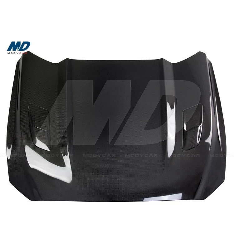 

Hennessey Style Carbon Fiber Hood for 2015-2016 Ford Mustang Gt
