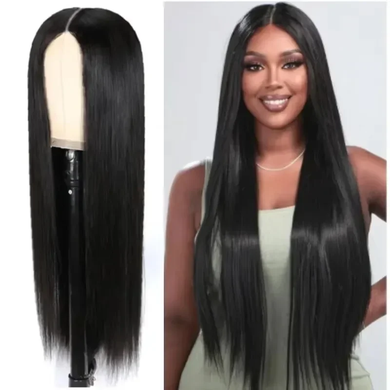 13x6 Lace Front Wig Brazilian Straight Human Hair Wig For Women 180 Density 13x6 Transparent Lace Frontal Wig