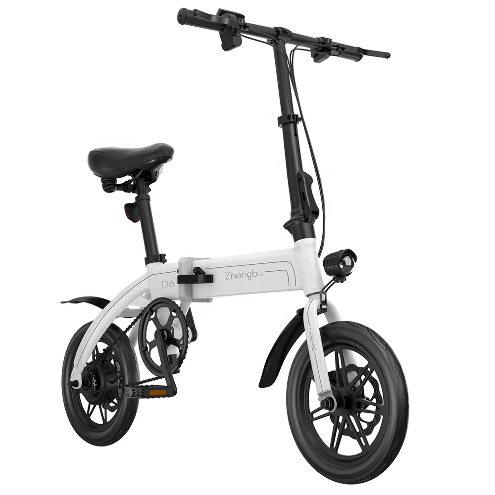

14" Mini Foldable Aluminum Alloy Electric Bike Electric Bicycle with Hidden Battery