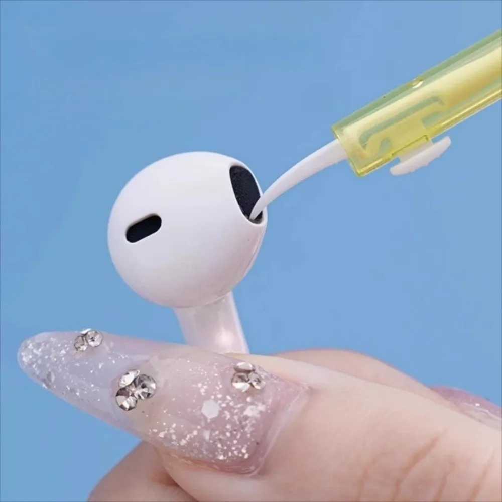 Fine Brush Head Charging Port Cleaner Dust Removal Double Head Speaker Hole Cleaner Multi-Function Cleaning Gadget