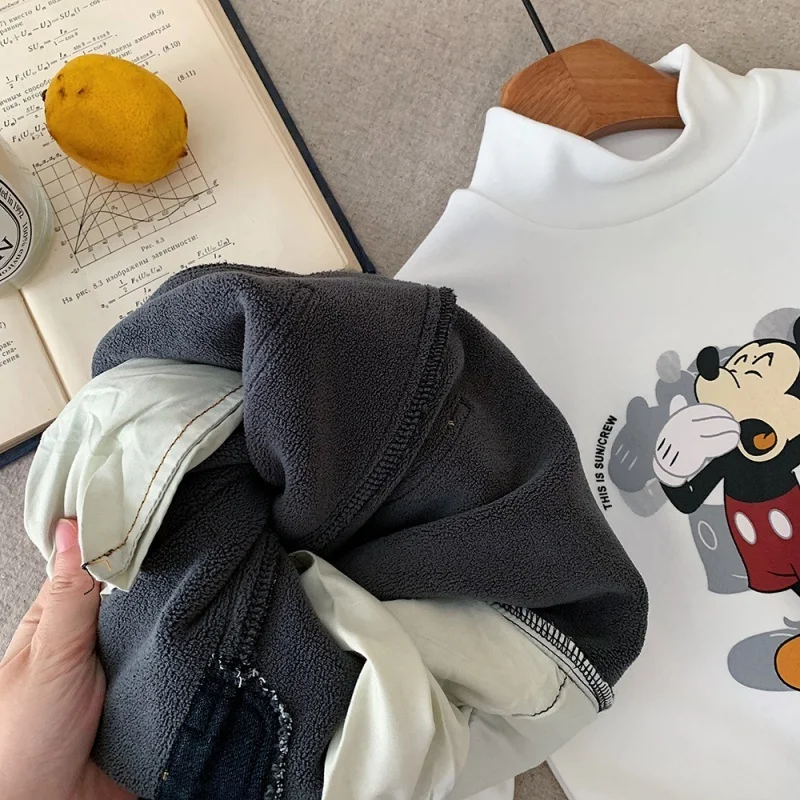 سراويل جينز سميكة مبطنة بالصوف للأولاد لخريف وشتاء 2025 ملابس مدرسية عالية الجودة للمراهقين سراويل أطفال من 2 إلى 12 سنة