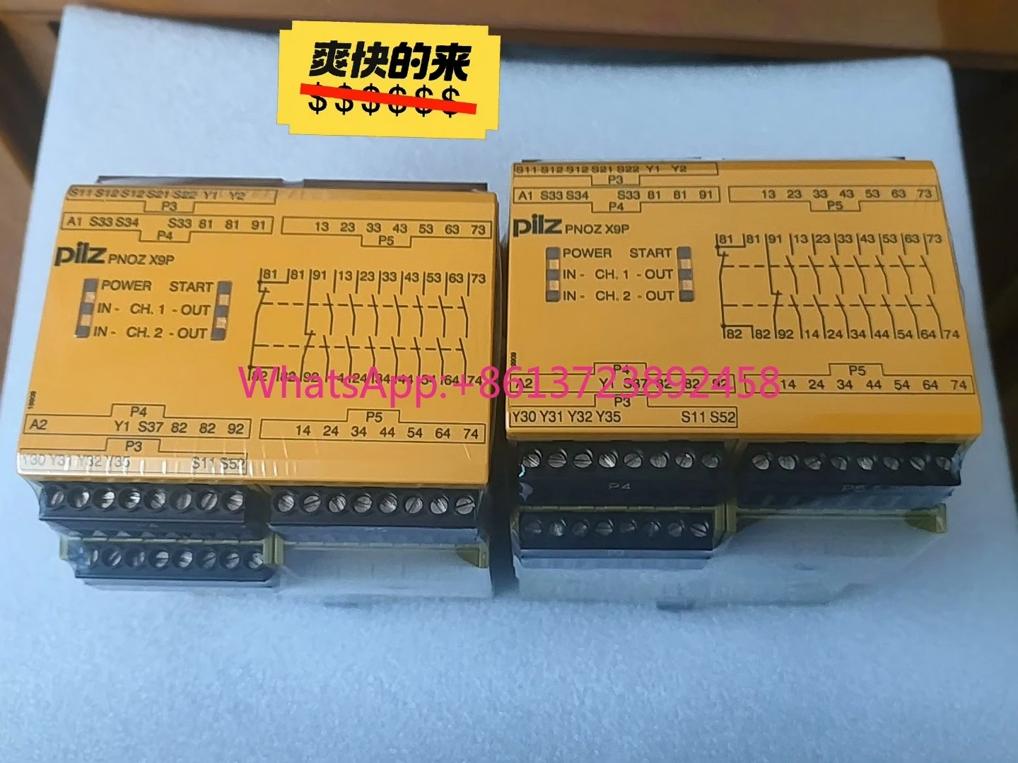 Pilz X9P 777609 safety relay original in Stock