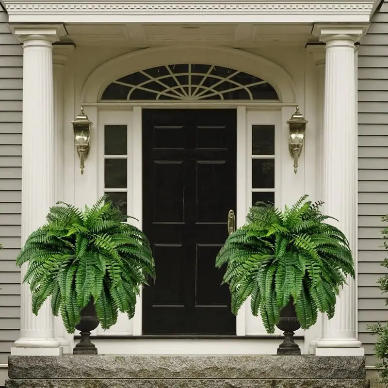 

UV Resistant Lifelike Artificial Fern, Artificial Ferns for Outdoors Large, Faux Ferns Fake Ferns Artificial Plants, Faux Fern