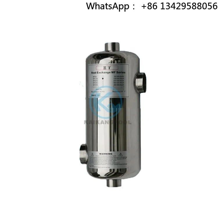 

High Quality Stainless Steel Pool Heat Exchanger Tube for Swimming Pool