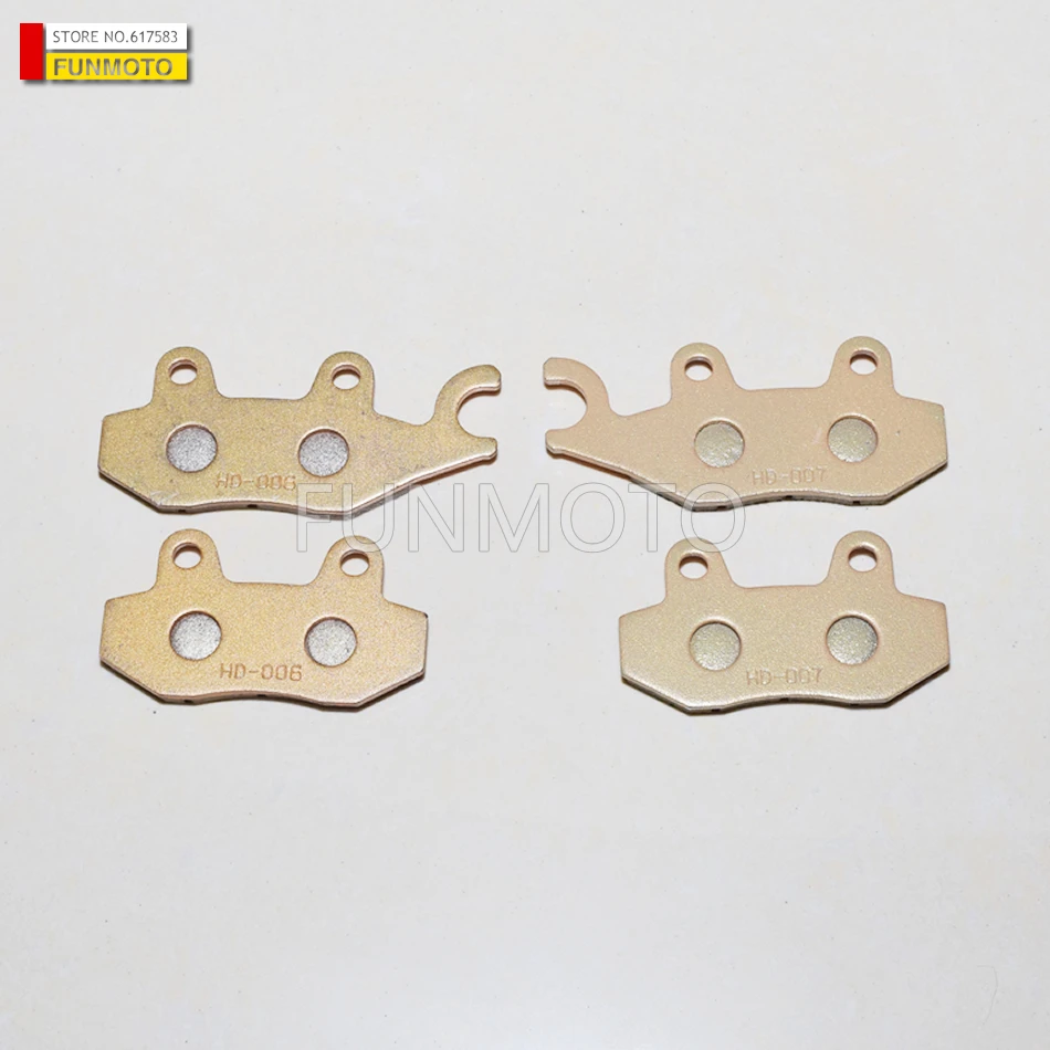 

1Pair Front Left Brake Pad and 1Pair Front Right Brake Pad suit for HISUN700UTV/HS700UTV/CFX6/CFZ6/CF625