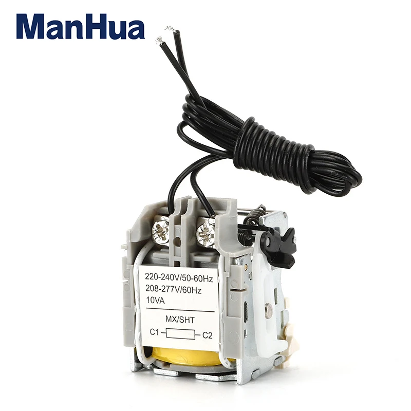 ManHua MX/SHT Shunt Release MN/UVR Under Voltage Release for MCCB Breaker Accessory Auxiliary Contact