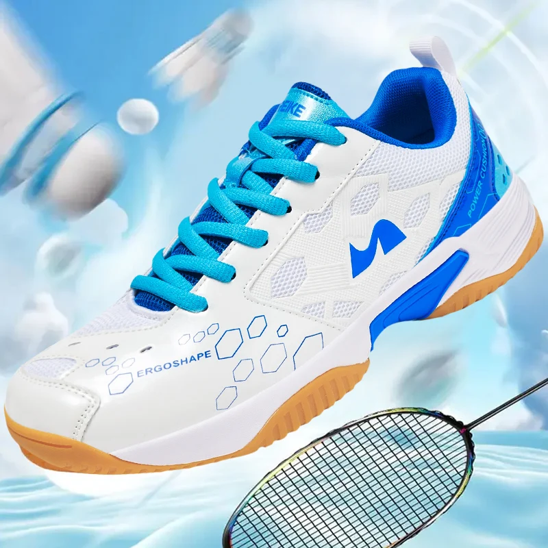 2026 New for Lovers Badminton Shoes Breathable Comfortable Badminton Footwear Rebound Shock-Absorbant Badminton Sneakers