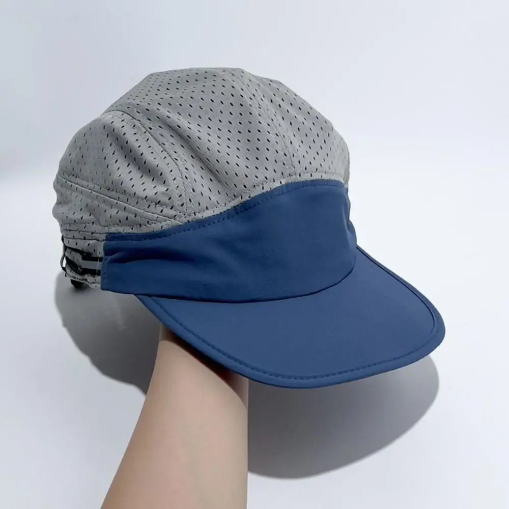 Unisex Quick Drying Women‘s Baseball Caps Soft Color Blocking Sport Cap Mesh Breathable Running Cap Outdoor Sports