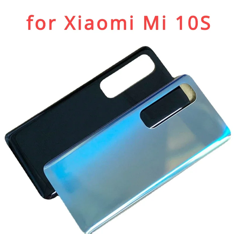 

6,67 "для Xiaomi Mi 10S, стеклянный корпус, задняя панель батарейного отсека, замена дверной крышки