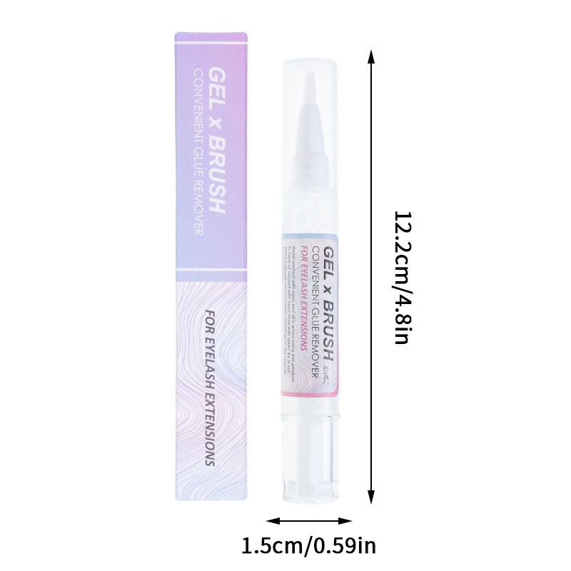 10ml Transparent Up Adhesive Gel False Pen Grafting Removing Non-irritating Make Remover Eyelash Extension Glue Remover Pen
