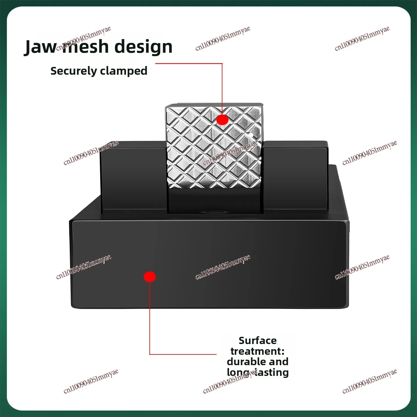 تركيبات الارتفاع في اتجاه واحد مركز التصنيع باستخدام الحاسب الآلي يموت الآلات الثقيلة قطع الجانب العلوي المضادة للاعوجاج ارتفاع متساوي نائب تركيبات #5