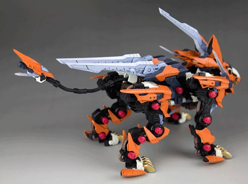 متوفر في المخزون KOTOBUKIYA ZOIDS HMM026 ZD143 RZ-041 LIGER ZERO SCHNEIDER MARKING PLUS Ver. تجميع النموذج 1/72 نموذج رئيسي عالي الجودة