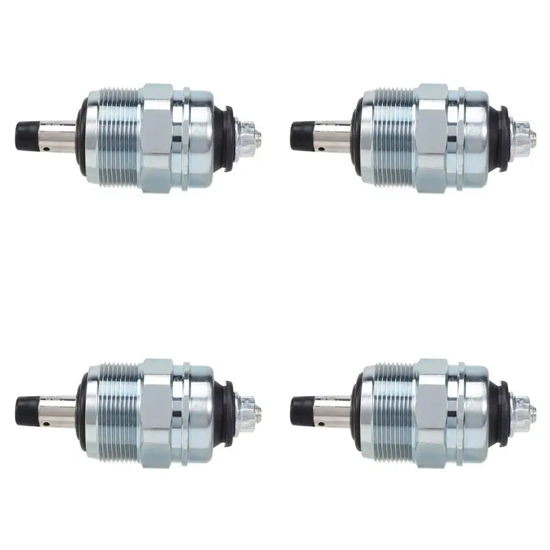 4X 12V Fuel Pump Solenoid Fuel Cut-Off Stop Solenoid For Isuzu Toyota. Engine 096030-0070 096010-0690 096030-0160