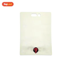 Kegland 5pcs Wine Aqueous Liquid Storage Bags Eggshell Stand Up Beverage Packaging Bags（with Tamper Sealed Tap）bar Tool