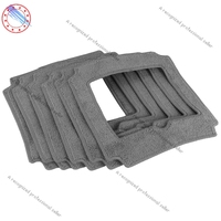 6PCS Window Cleaning Robot Mop Cloth Cleaning Rag Towel Dust Cloth Cleaning Cloth For LIECTROUX YW509