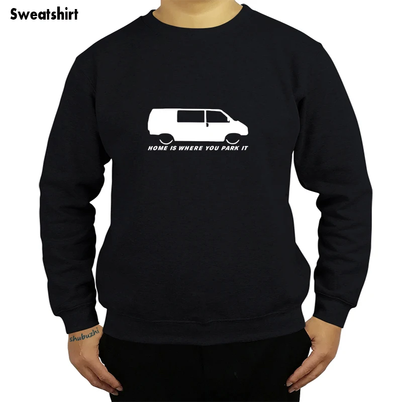 Men's High Quality Germany Car T4 sweatshirt Campers Van Transporter Bus Dad Kombi Dub Personalised Gift O-Neck hoodie sbz8372