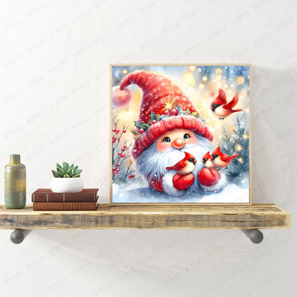 Diamond Painting New 2024 Merry Chistmas 5D DIY Full Diamond Mosaic Art Cartoon Santa Claus Embroidery Home Decorations quadro